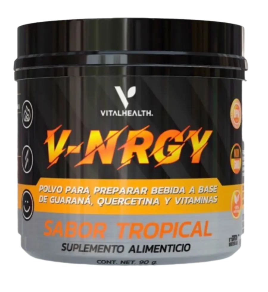 Pot V-NRGY Vital Health, saveur tropicale